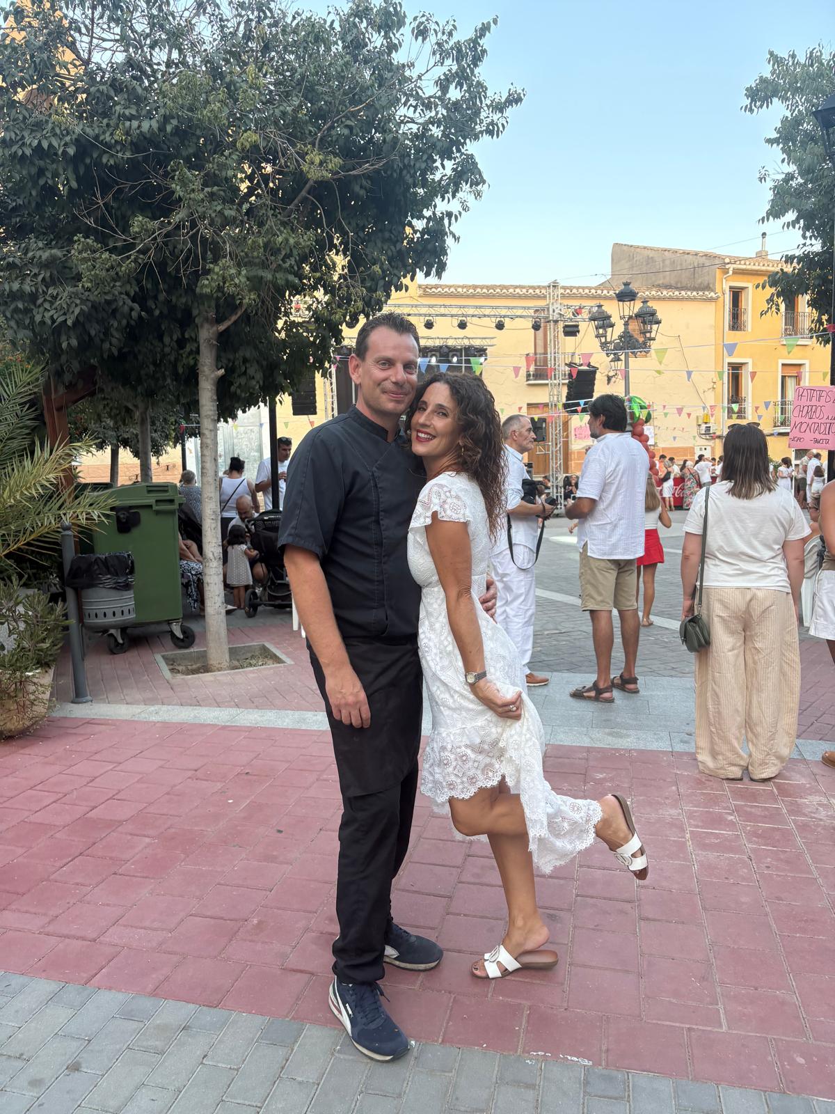 David y Patricia, fundadores de La Promesa